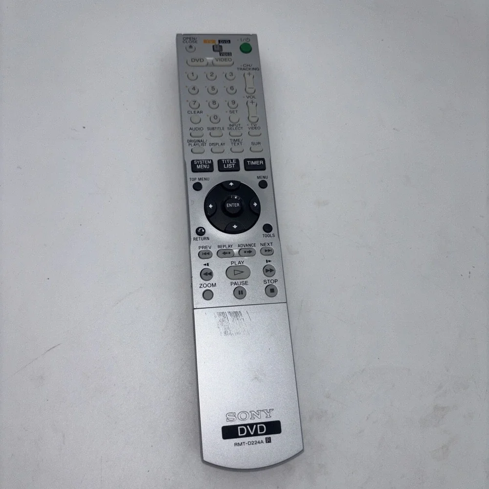 Sony RMT-D223A Remote Control for RDR-GX315 DVD Player - Working
